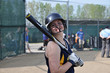 Smiling Softball Girl