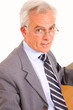 mature businessman in office