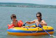 Foto: Schlauchboot fahren Schlauchboot fahren