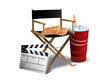 Movie director chair
