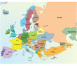 Europe map