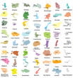 canvas print picture - European countries