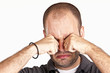 man crying