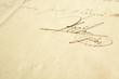 Photo: Old hand written letter Old hand written letter