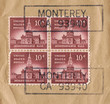 Independence Hall Liberty Stamps, 1956