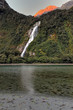 Waterfall in Milford Sound