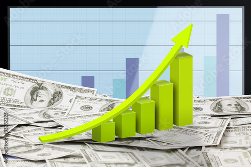 Photo: Graphs on a silver dollar Graphs on a silver dollar