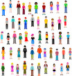 many different people