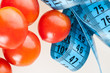 tomato with measurement
