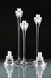 Glass candlesticks Glass candlesticks