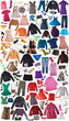 clothes - fashion background clothes - fashion background