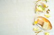 チュンパカの花とアジアンスパの材料　