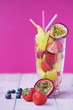 Summer fruit smoothie