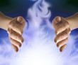 healer sensing white energy
