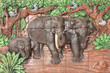 An mural Elephant from Thailand.