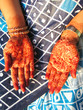 Decorated hands