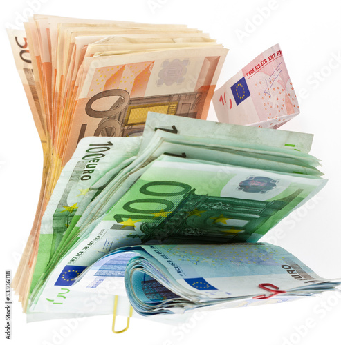 Photo: billets euros billets euros