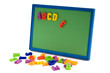 Foto: ABC auf Magnettafel ABC auf Magnettafel