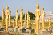 Many statues of Buddha in Hua Hin, Thailand