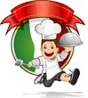 Young Italian chef banner