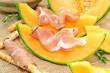 Schinken, Melone