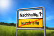 Nachhaltig