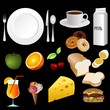 Vector: food icons food icons