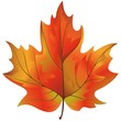 Foglia Autunno-Autumn Leaf-Vector