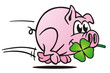 Lucky Pig Running