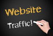 Website Traffic ! - E-Business Concept