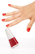 Red nails