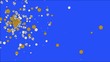 Background with chroma key blue: ball sports Background with chroma key blue: ball sports