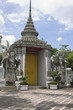 Yellow temple door