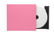 Portable slim external CD DVD