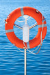 Safety orange buoy Safety orange buoy