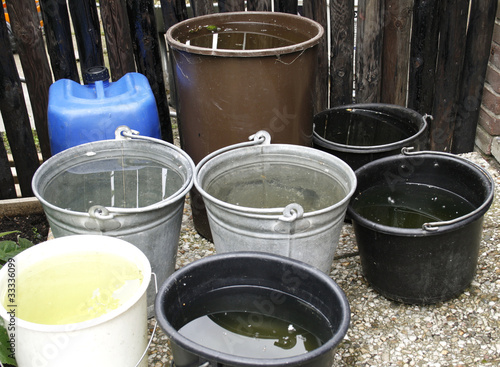 Photo: Saving water Saving water