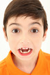 Attractive Boy Making Silly Face