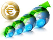 Locomotive Euro Business & Financial world positive