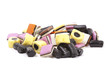 Photo: Colorful liquorice in close up Colorful liquorice in close up