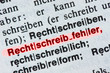 richtig schreiben