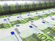 Euroscheine werden gedruckt