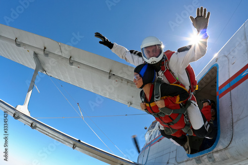 Photo: Skydiving photo Skydiving photo