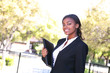 Photo: Pretty African Business Woman Pretty African Business Woman