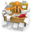 Illustration: Messy Office Messy Office