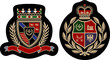 fashion royal badge set fashion royal badge set