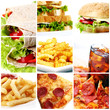 Fast Food Collage
