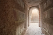 Entrance to Sousse catacombs flooded with light Entrance to Sousse catacombs flooded with light