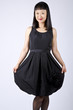 Photo: Asian Woman in Black Party Dress Asian Woman in Black Party Dress