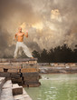 Martial Arts Tranquility Background Martial Arts Tranquility Background