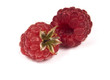 Foto: rote frische Himbeeren rote frische Himbeeren